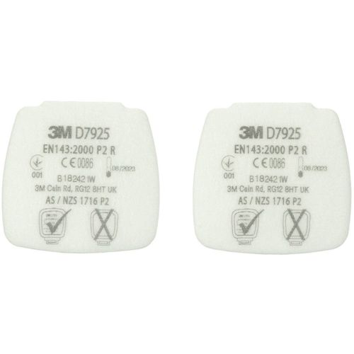 3M Secure Click filter za umetanje čestica D7925 P2 R D7925  4 St. slika 2