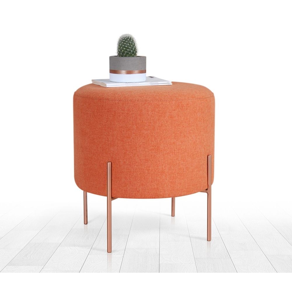Copper 42 - Narandžasti Pouf slika 2