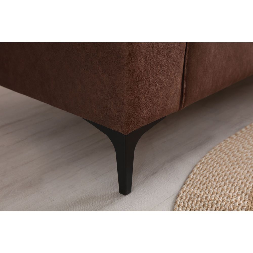 Ugaona sofa New Petra R - boja: kesten slika 6