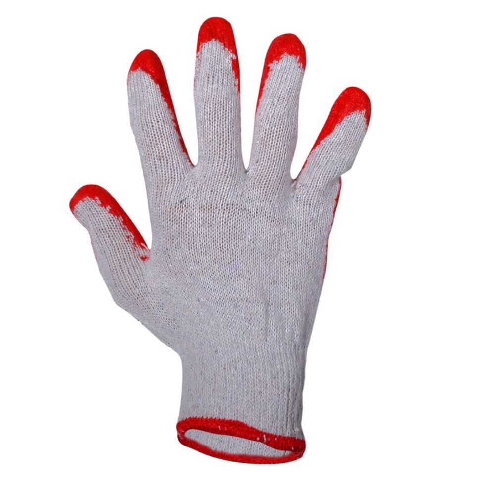 LATEX ZAŠTITNE RUKAVICE, CRVENE L  L210609W slika 1