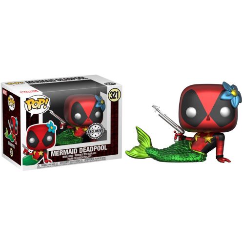 Set Figura POP i Majica Marvel Deadpool Sirena Ekskluzivna Veličina S slika 2