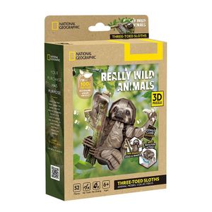 CubicFun CBF211752 3D Puzzle Three-Toed Sloths DS1175h
