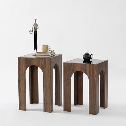Seine 2 - Walnut, Dark Grey Walnut
Dark Grey Coffee Table Set slika 1