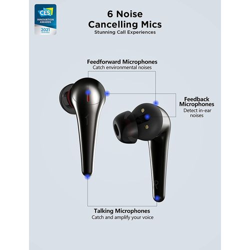 1MORE Comfobuds PRO wireless headphones black slika 7