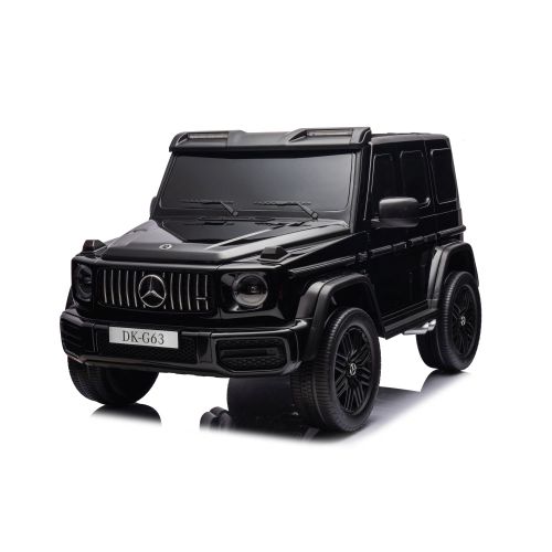 Licencirani auto na akumulator Mercedes G63 XXL 24V 4x4 - DVOSJED - crni slika 3