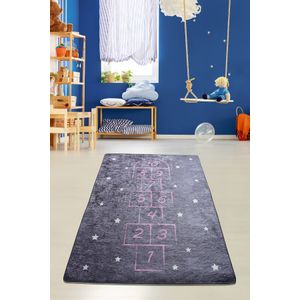 Hopscotch - Grey   Multicolor Carpet (100 x 160)