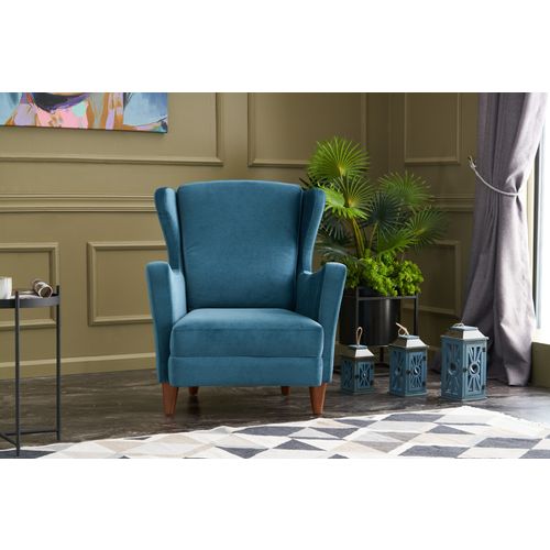 Lola Berjer - Turquoise Turquoise Wing Chair slika 1