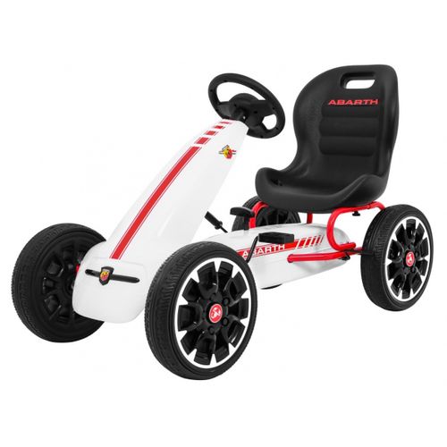 Go-kart ABARTH - bijeli slika 1