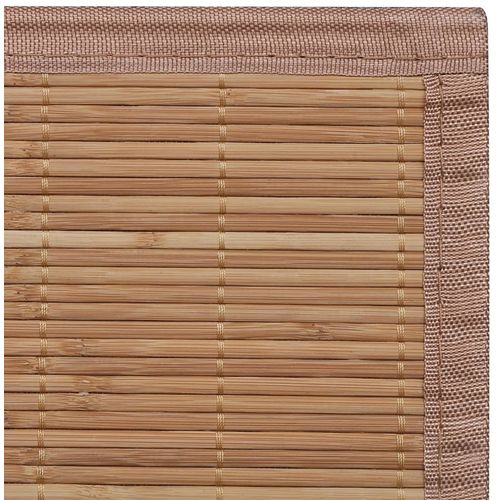Tepih od bambusa u smeđoj boji 80 x 300 cm slika 18