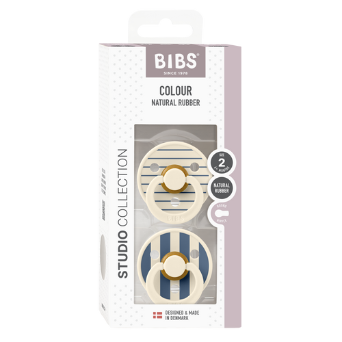 BIBS STUDIO varalica Pin Ivory Steel Blue mix 6-18M slika 2