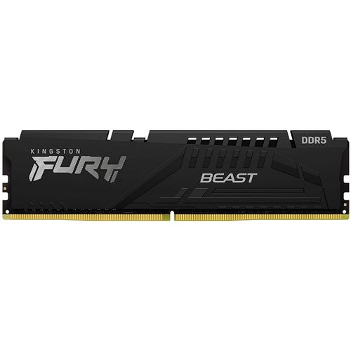 Kingston KF560C36BBE-16 DDR5 16GB 6000MHz [FURY BEAST], Non-ECC UDIMM, CL36 1.35V, 288-Pin 1Rx8, Black, w/Heatsink, XMP & EXPO slika 1