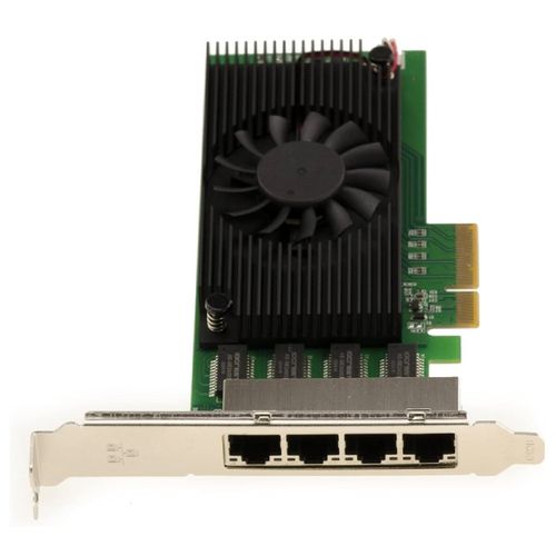 E-GREEN PCI-Express kontroler 4-port 2.5 Gigabit Ethernet (Intel I225) slika 2