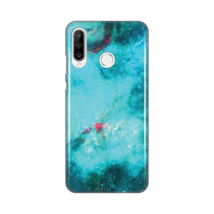 Torbica Silikonska Print za Huawei P30 Lite Marbel Sky