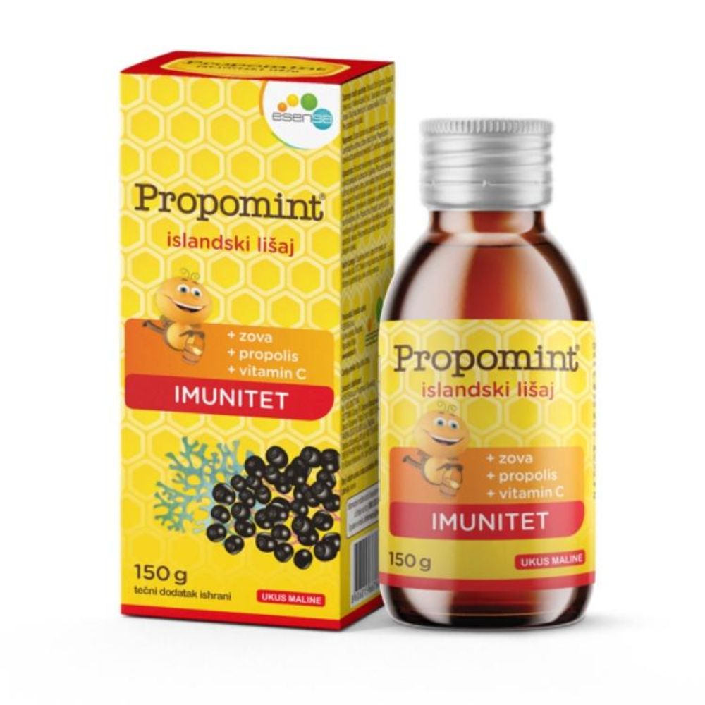 PROPOMINT SIRUP ISLANDSKI LIŠAJ 150ML slika 1