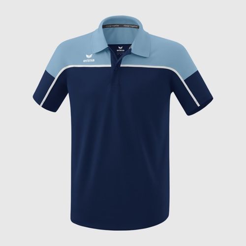 Majica Erima Change Polo Nova Navy/Faded Denim/Bijela slika 1