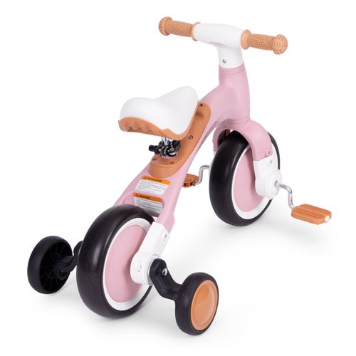 Ecotoys 2 u 1 bicikl za ravnotežu - pink slika 7