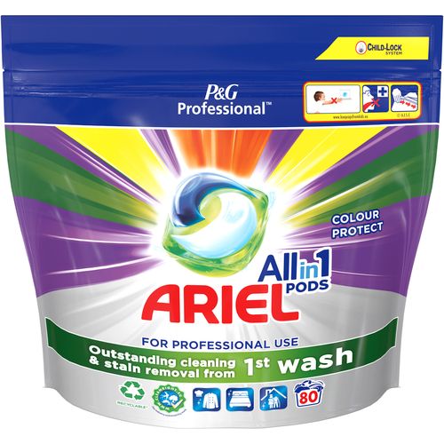 Ariel Professional Tablete za pranje rublja Color 80kom slika 1