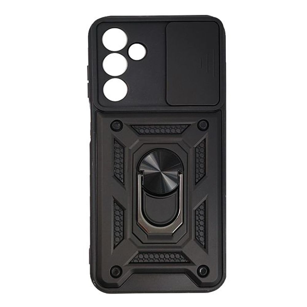 MM TPU SAM GALAXY A56 ANTI-SHOCK WITH RING crna slika 1