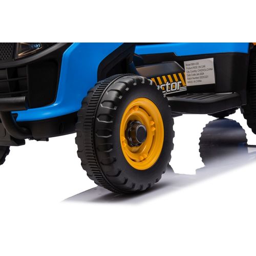 Traktor na akumulator s prikolicom BBH-030 - plavi slika 6