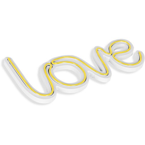 Wallity Ukrasna plastična LED rasvjeta, Love - Yellow slika 5