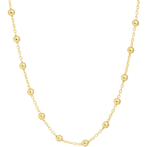 J&B Jewellery 925 Srebrna ogrlica Q6-Gold slika 1