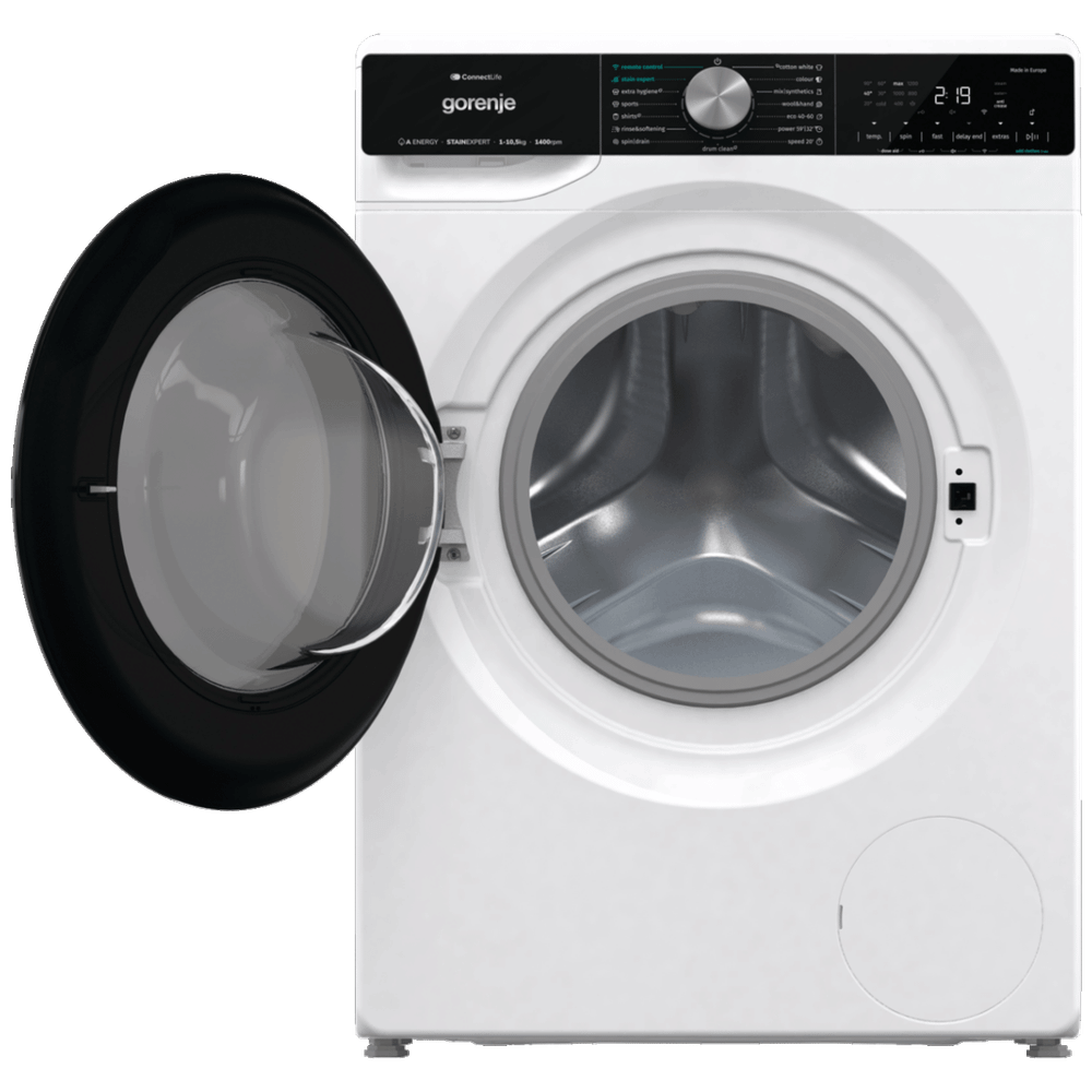 Gorenje Mašina za veš, 1400 obrtaja, 10.5 kg veša, WiFi, A - WNS1X4ARTWIFI slika 2