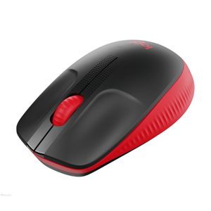 Logitech M190 Full Size Wireless Mouse Red