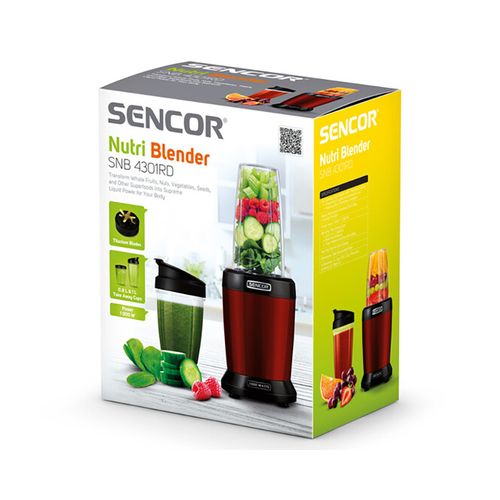 Sencor SNB 4301RD Blender, 1000 W, Boja: Crveno-crna slika 6