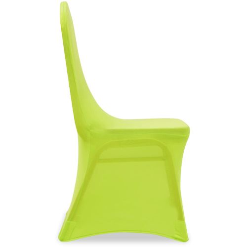 Rastezljive navlake za stolice 4 kom Zelena boja slika 34
