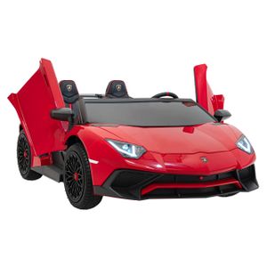 Licencirani auto na akumulator Lamborghini Aventador SV STRONG - dvosjed -  crveni