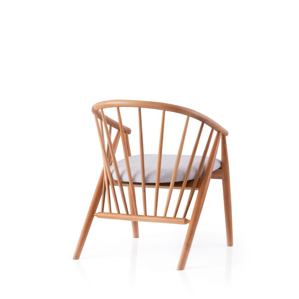 Ava - 4501 Oak Svijetlo Sivi Stolac slika 2