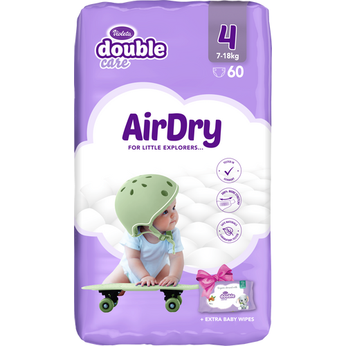 Violeta Double care pelene Air dry slika 3