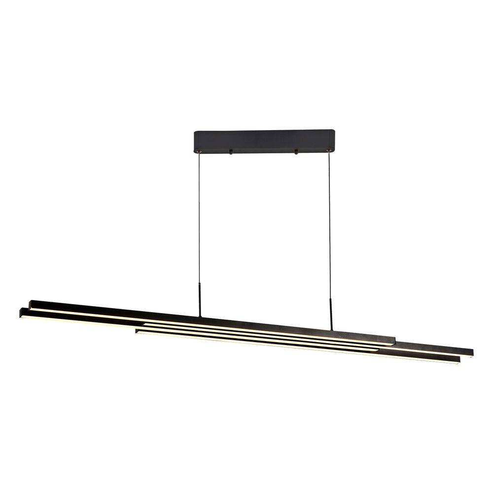 Luster Crni L1251 - Moderni LED Luster slika 2
