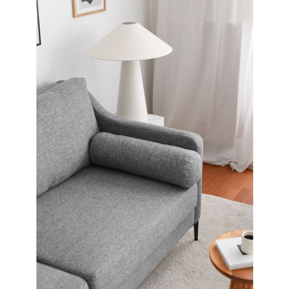 Nordi 3-Sjedišni Sofa od Metala - Siva slika 3