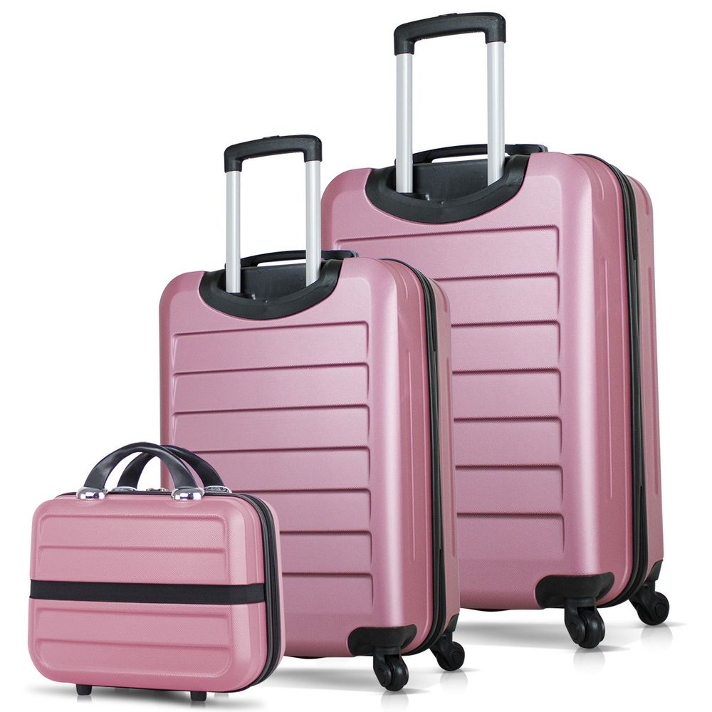 Set Kofera u Roze Zlatnoj Boji (3 Komada) slika 2