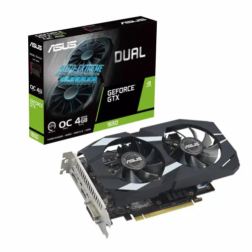 Asus Dual-GTX1650-O4GD6-P-EVO GDDR6 4GB 128 bit DVI/DP/HDMI Grafička karta  slika 1