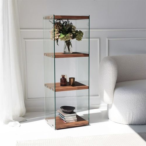 Aqua 3 - Natural Natural Bookshelf slika 1