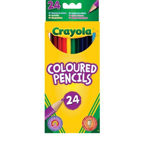 Crayola 24 Bojice Drvena Bojica slika 1