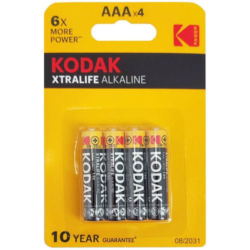 Kodak Xtralife Alkaline AAA LR03 4x slika 1