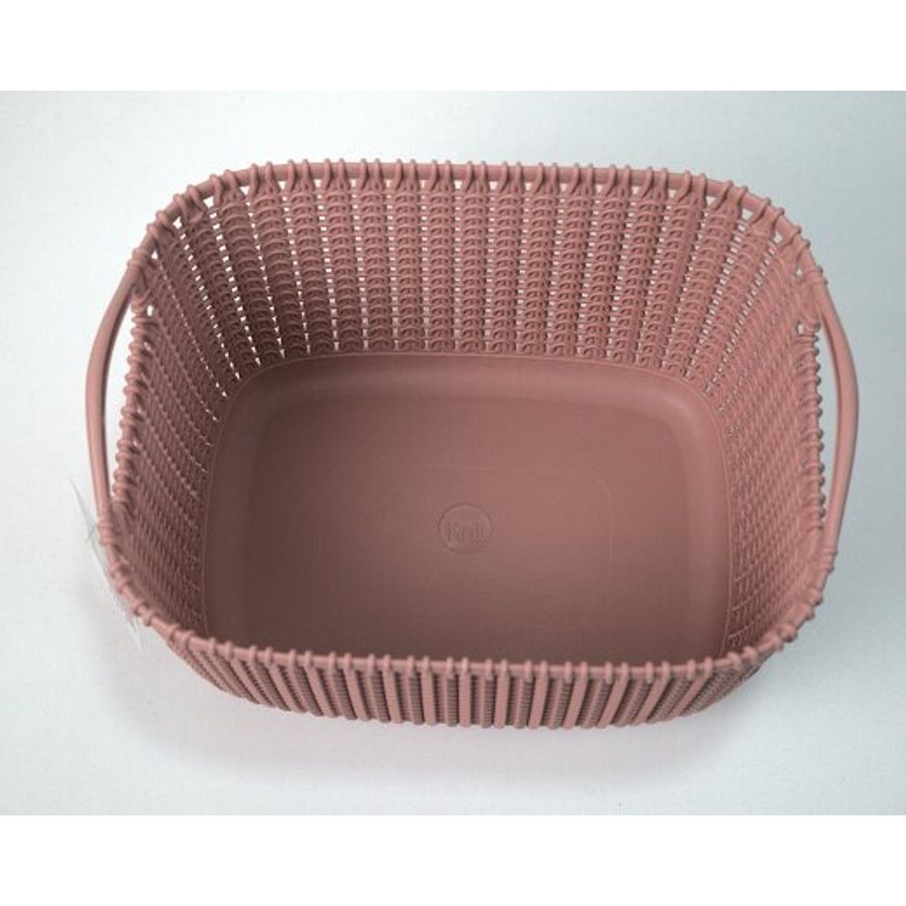 Curver Knit Korpa za odlaganje 8L roza slika 2