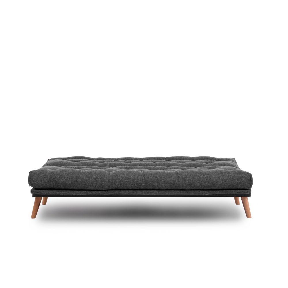 Saki - Tamno Siva Troosjedna Sofa na Razvlačenje slika 10