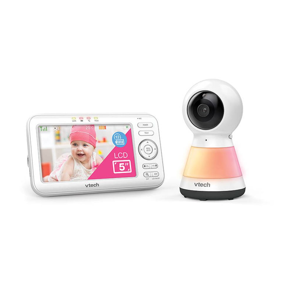 VTech Video Baby Monitor 5'' sa noćnim svjetlom i melodijom VM5255 slika 1