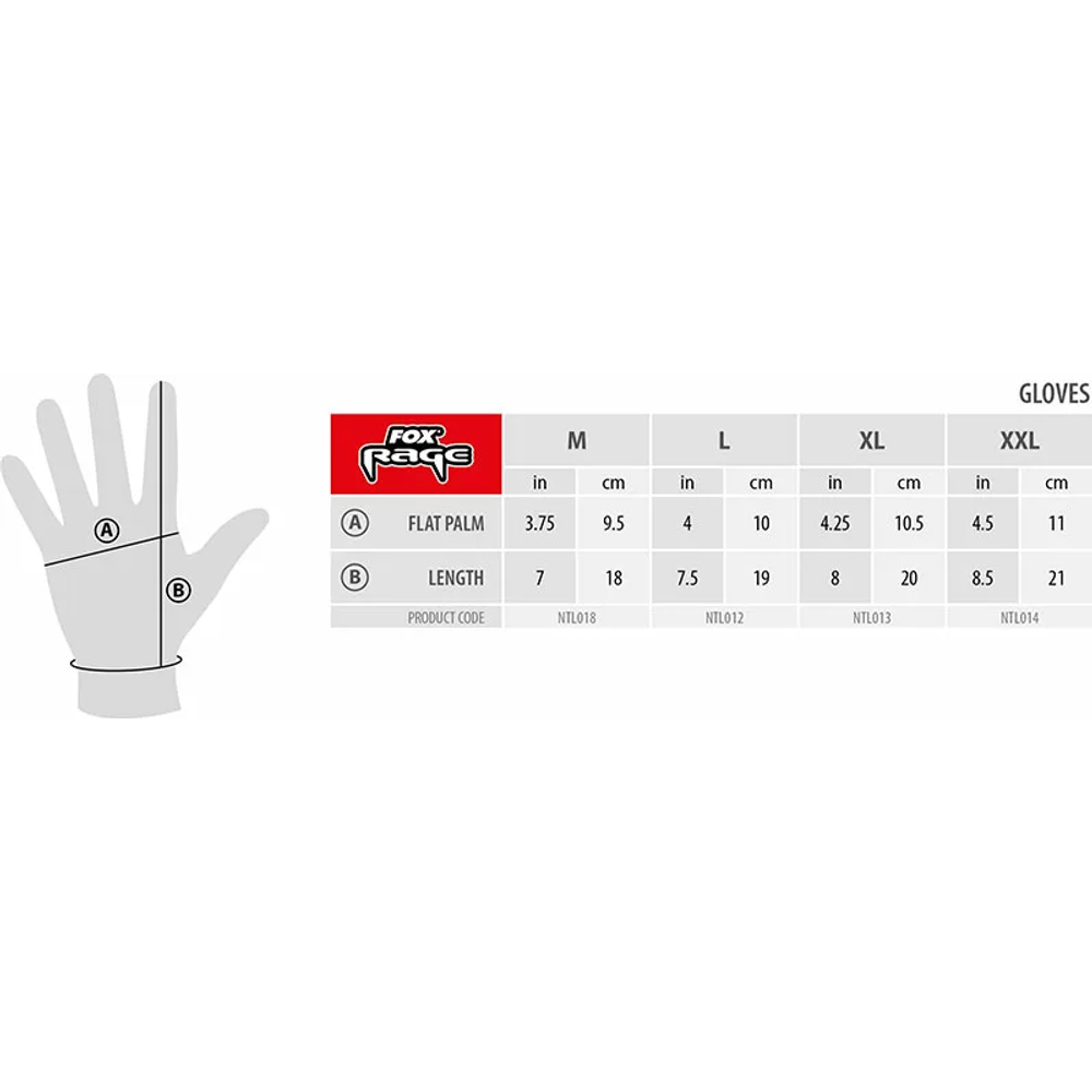 Fox radne rukavice Rage Gloves - XXL(NTL014) slika 2