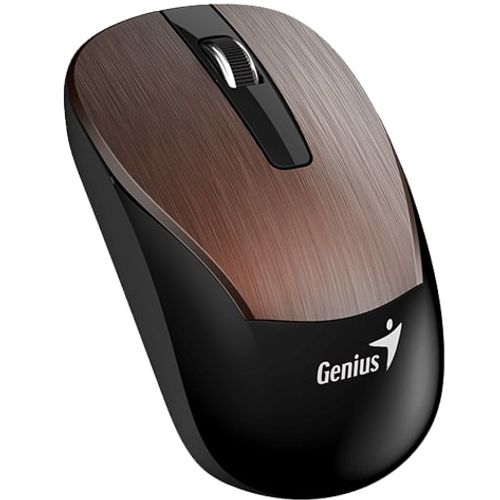 Mouse Wireless Genius ECO-8015 Rechargeable Chocolate NEW Package slika 1