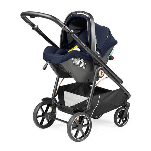 Peg Perego dječja kolica 3u1 Veloce Lounge Blue Shine Pagoda slika 14