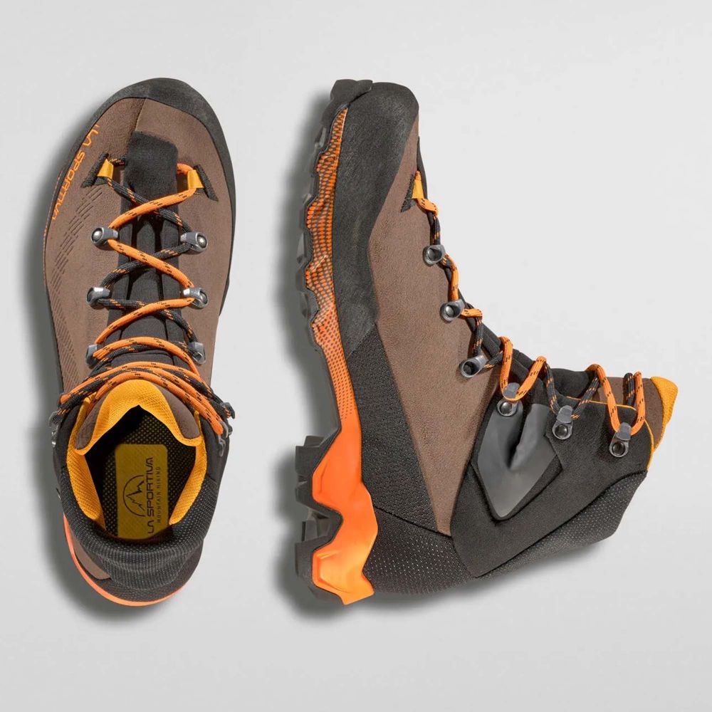 La Sportiva Muške gležnjerice Aequilibrium Trek GTX, Chocolate/Papaya slika 3