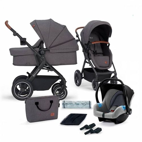 Kinderkraft Kolica B-Tour (Mink) Dark Grey 3U1 slika 1