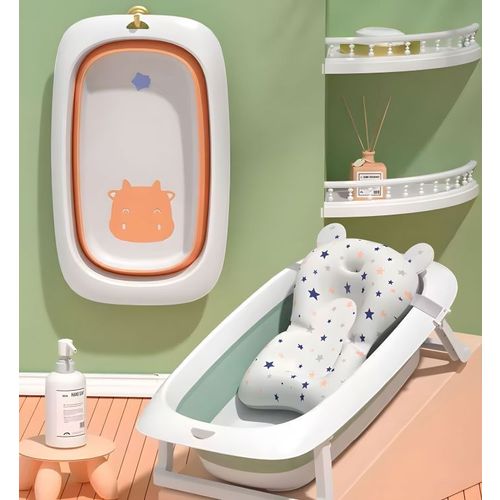 Ecotoys Sklopiva Kadica Za Bebe Orange Cow  slika 2