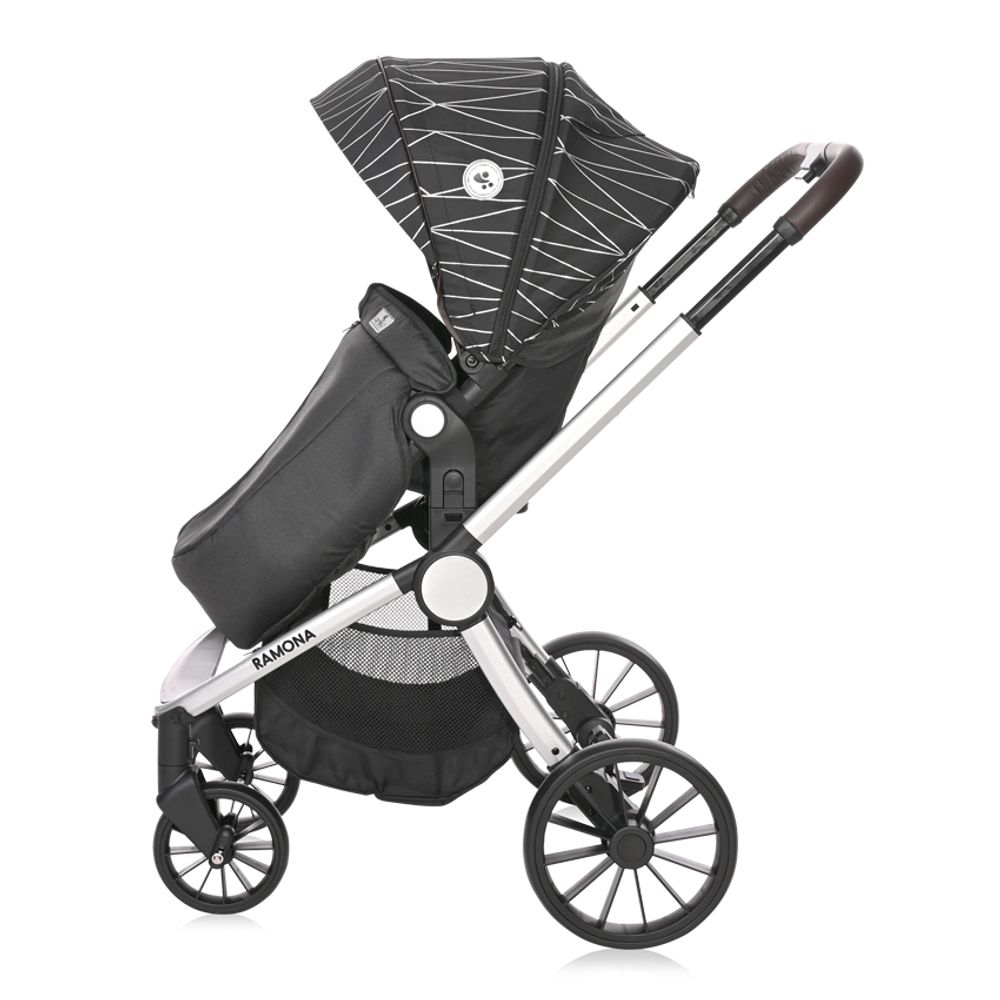 Lorelli Kolica za bebe Ramona, Silver Stripe slika 8