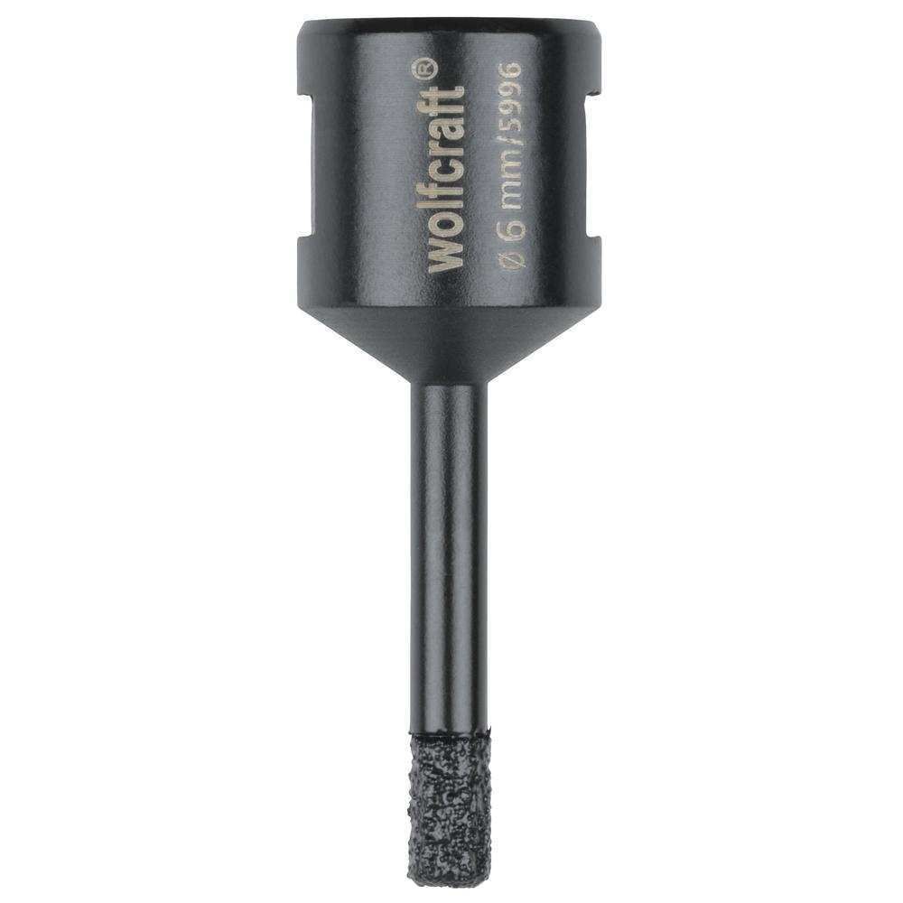 Wolfcraft Kruna Dijamantna Za Pločice "Ceramic" fi 6 / 35 mm M14 Suho Bušenje - 5996000 slika 2
